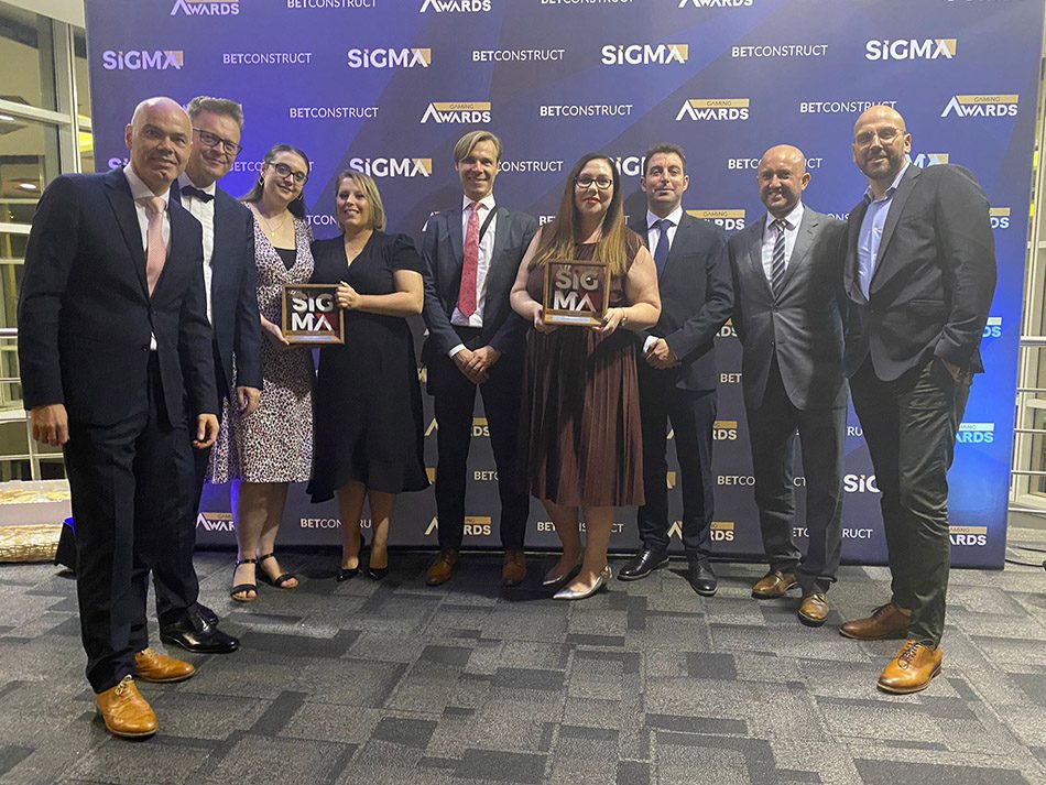 Betsson Group wins 2 awards at Europe Gaming Awards