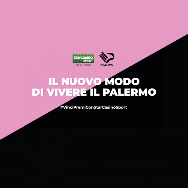 StarCasinò Sport is the New Premium Partner of Palermo Football Club