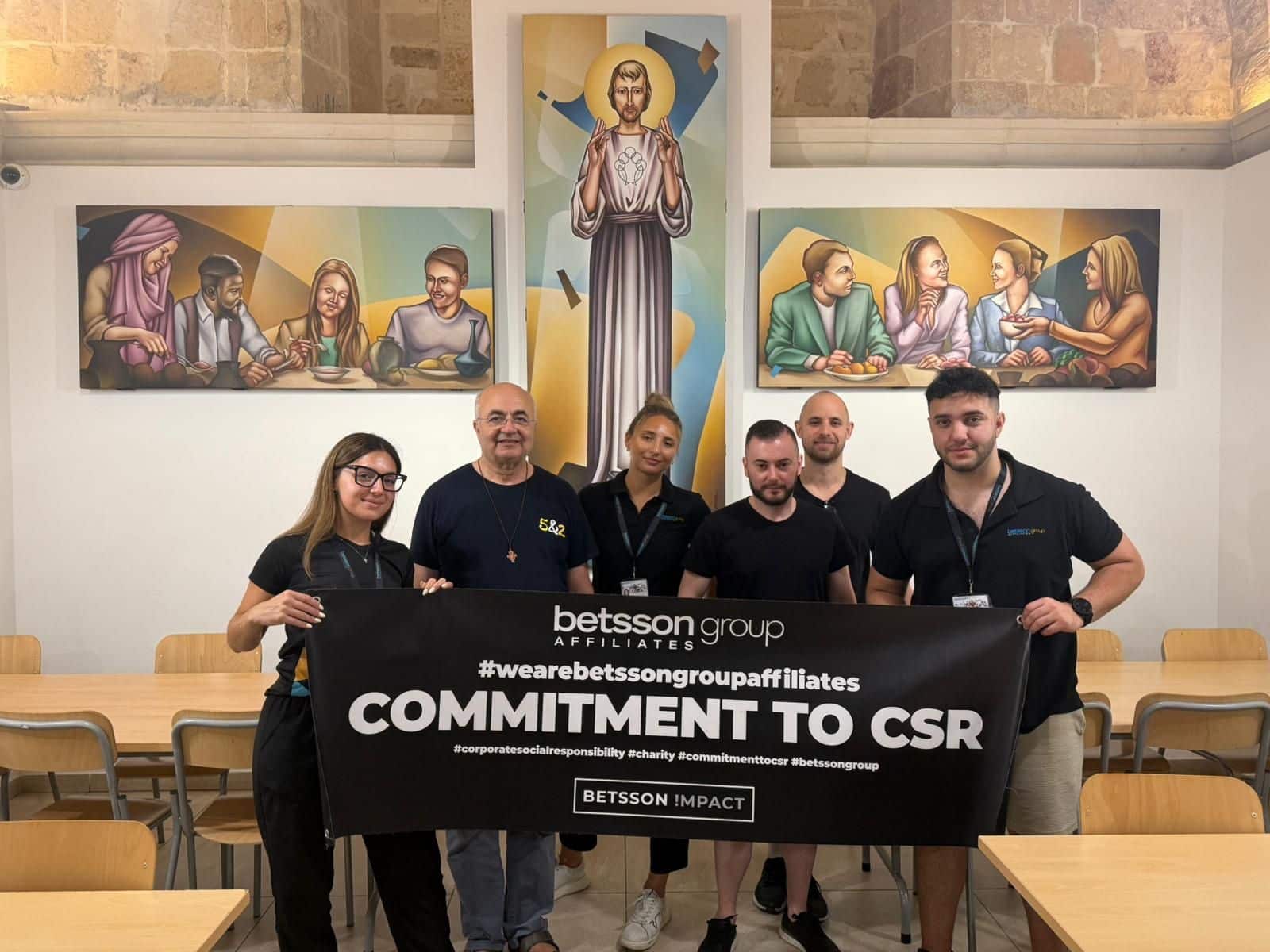 BGA volunteering at Malta’s Soup Kitchen 2025