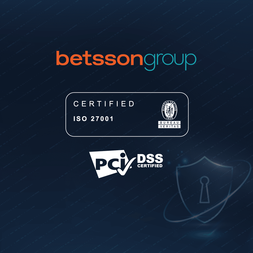 Betsson Group Strengthens Information Security Credentials with ISO27001:2022 Certification from Bureau Veritas