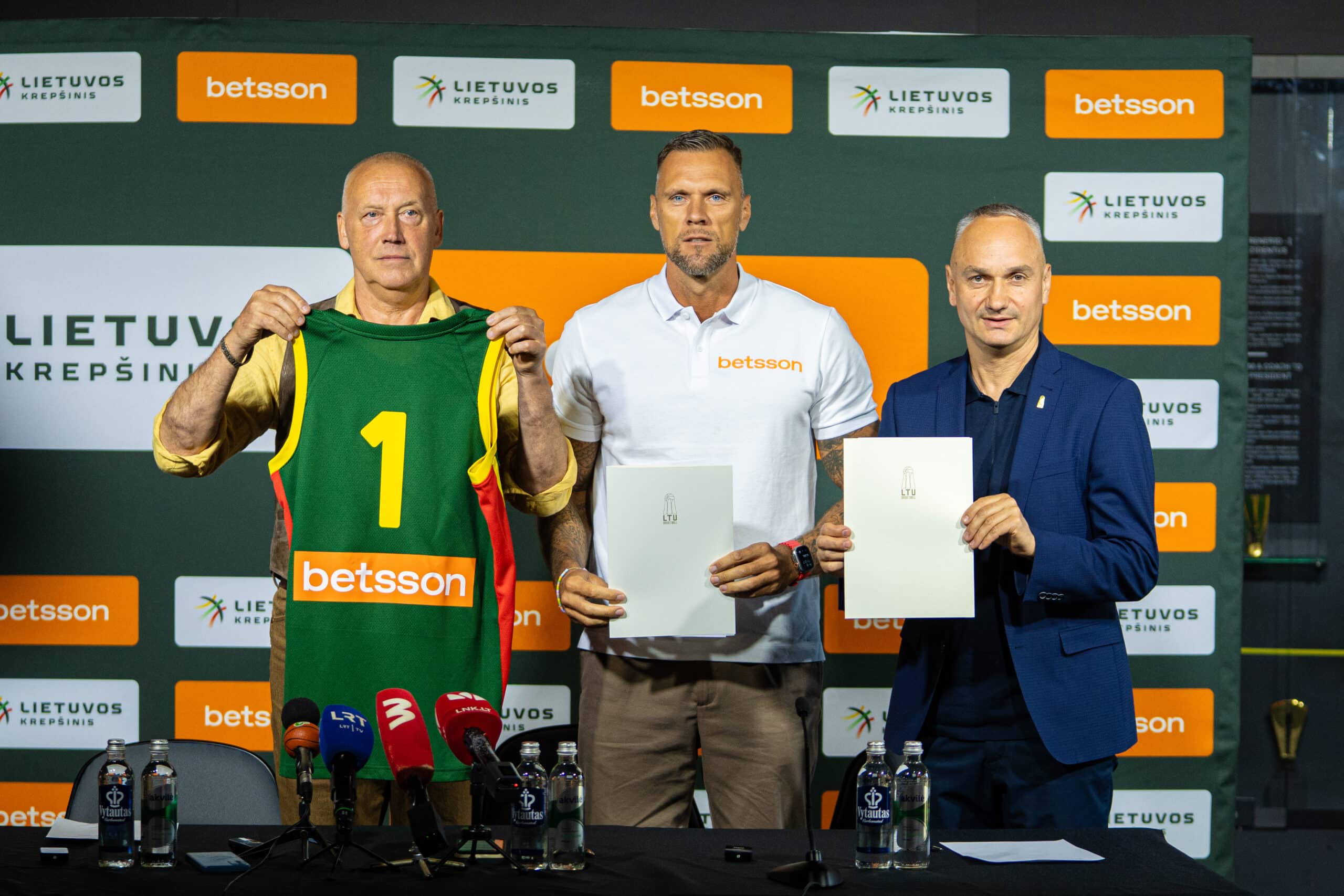 Betsson Lithuania Extends Sponsorships with FK Žalgiris and Lithuanian Basketball Federation Until 2027