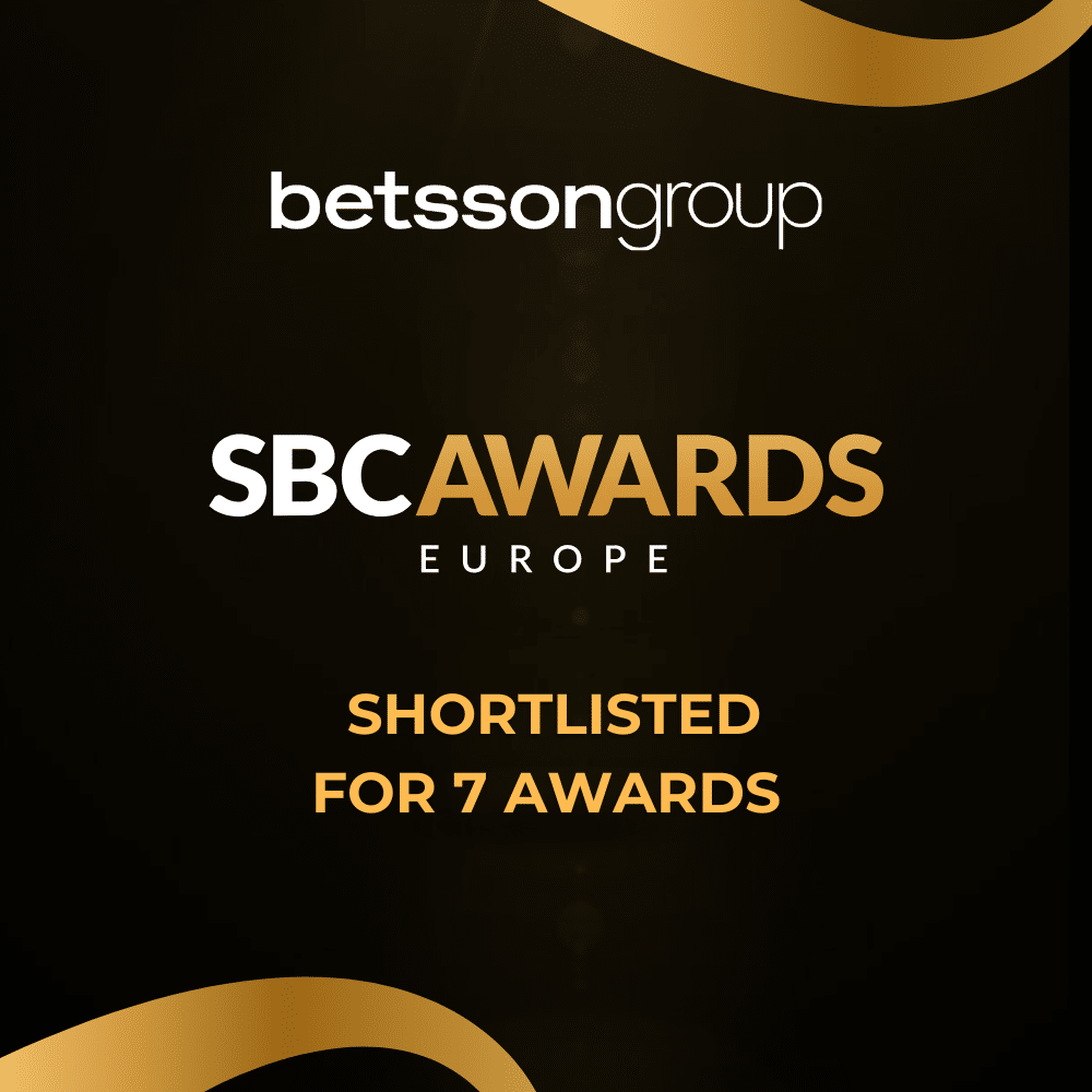 Betsson Group Shortlisted in 7 categories at the SBC Awards Europe 