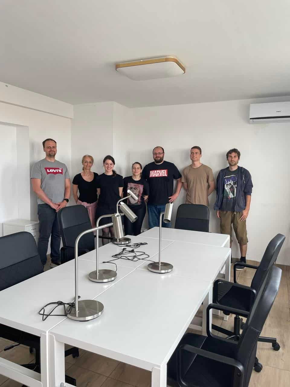 CoWorking Office for a Ukrainian Shelter in Budapest