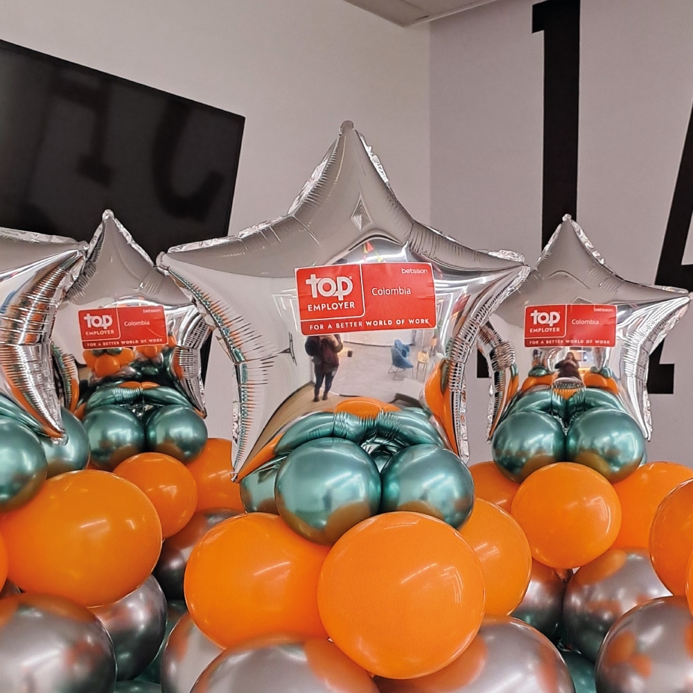 Betsson Colombia certified as a Top Employer