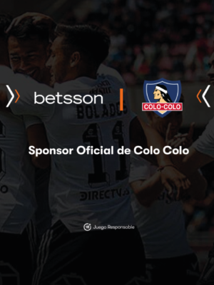 Image showing the logos of Betsson and Colo Colo