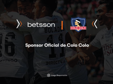 Image showing the logos of Betsson and Colo Colo