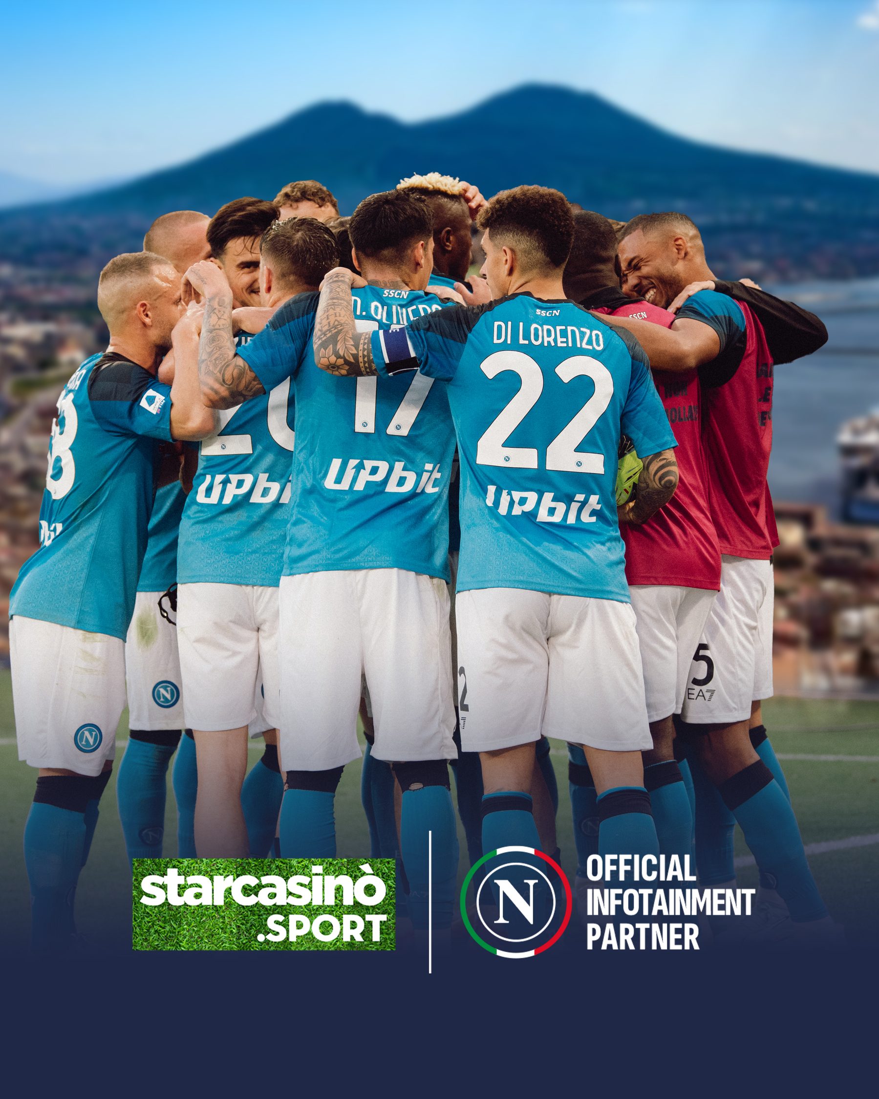 StarCasinò Sport anuncia nova parceria com o SSC Napoli