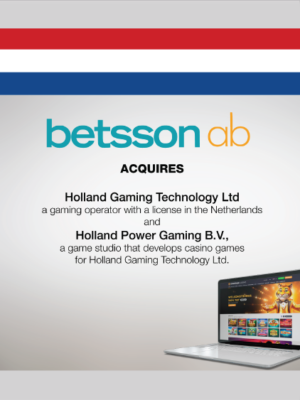Betsson AB_Holland Gaming Ltd acquisition
