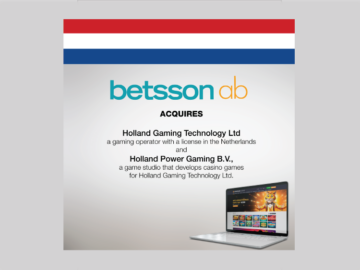 Betsson AB_Holland Gaming Ltd acquisition