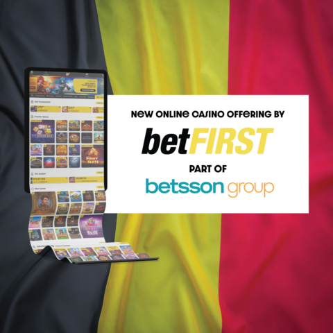 betFIRST launches online casino in Belgium.